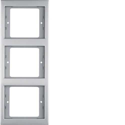 Berker 13337004 Rahmen 3fach senkrecht, K.5, Edelstahl, Metall mattiert Mesch Shop Berker 13337004 Rahmen 3fach senkrecht, K.5, Edelstahl, Metall mattiert Mesch Shop